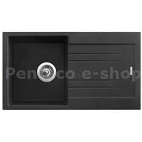 ZDSI-Dřez Sinks RAPID 780 Granblack + sifon 3 1/2 