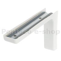 KHRA-Konzola policová s krytem BÍLÁ 180mm F002016 Riex JK28