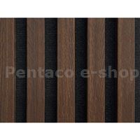 Designový panel fóliovaná Dub Verona černý filc   20x420x2600   