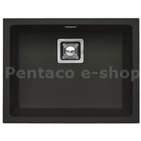 ZDAL-Dřez QUADRIX 50/90 černý + sifon