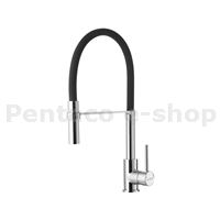 ZDAL-baterie ELLA chrom + hadice černá 