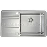 ZDAL-dřez RANDO 50 pravý SAT + pop up sifon