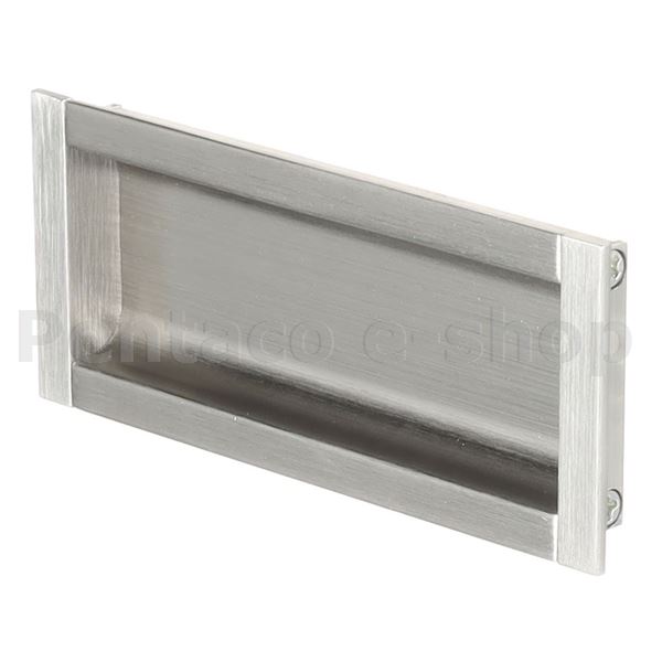 KHRA- úchytka F001706 Riex Touch XZ04 96mm zápustná úchytka imitace nerezu