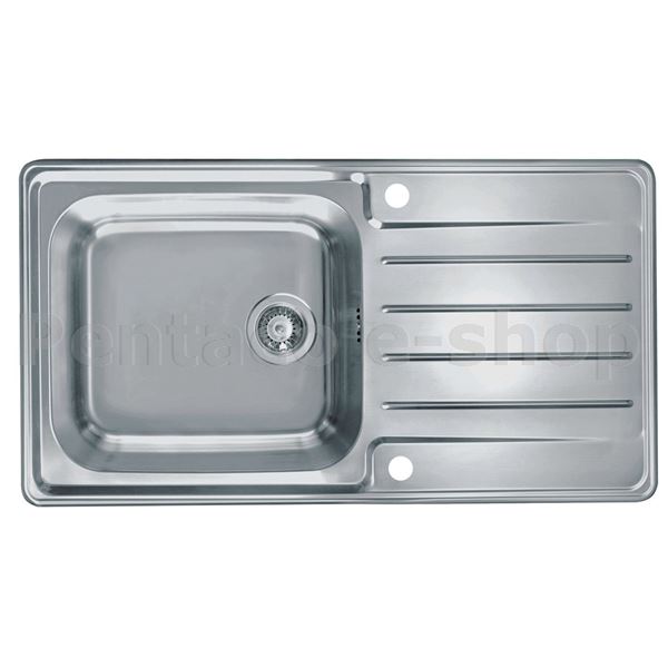 ZDAL-dřez PRAKTIK 100 nerez 980x500