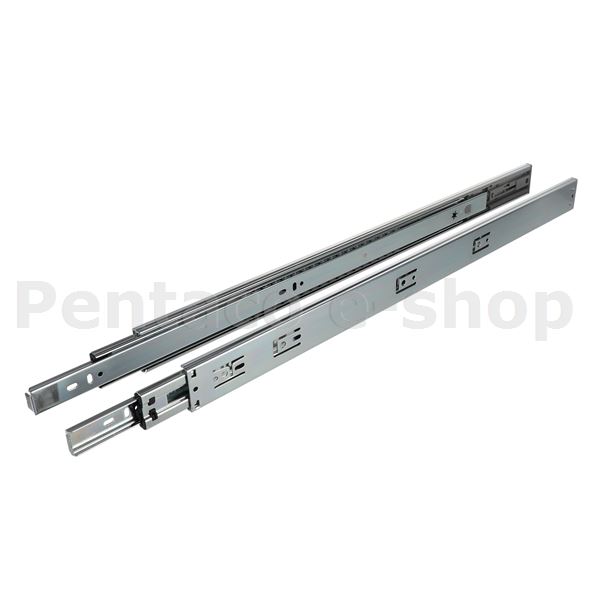 KHRA-Riex NB51 kuličkový celovýsuv,F000821 PushForOpen, 35 kg/33 kg, H45, 600 mm, nikl