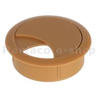 KHRA-Riex EK72 kabelová průchodka kulatá zavírací ø70 mm, H20, buk   F005529