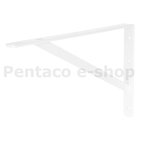 KHRA-Riex JK25 podpěra police 240x350x30 mm, T5, bílá  F004325