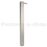 KHRA-Riex EA60 noha stolu 60x60/H820 mm,F000914 imitace nerezové oceli