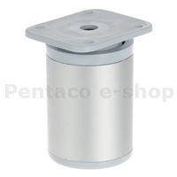 KHRA-Riex GA34 nábytková nožka D40 F002872, H60, eloxovaný hliník