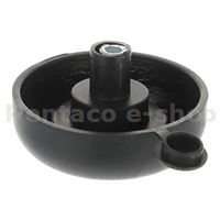 KHRA-Riex GL13 nastavitelný kluzák D48/H17, černá  F002003