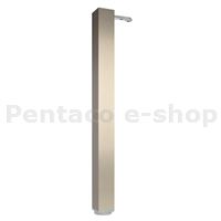 KHRA-Riex EA60 noha stolu 60x60/H710 mm F000913, imitace nerezové ocel
