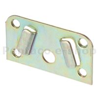 KHRA-F003044 Riex JF50 nosný plech středového postelového kování žlutý zinek