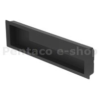 KHRA-úchytka zadlabávací Martin P+L 192 mm černá F002764