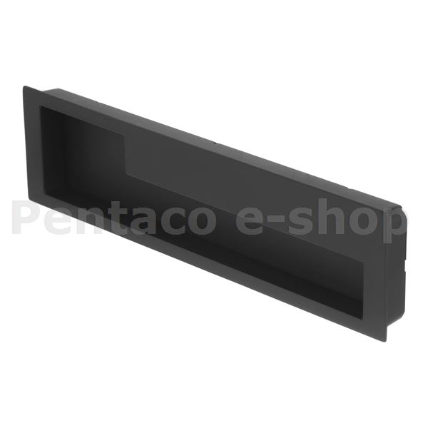 KHRA-úchytka zadlabávací Martin P+L 192 mm černá F002764