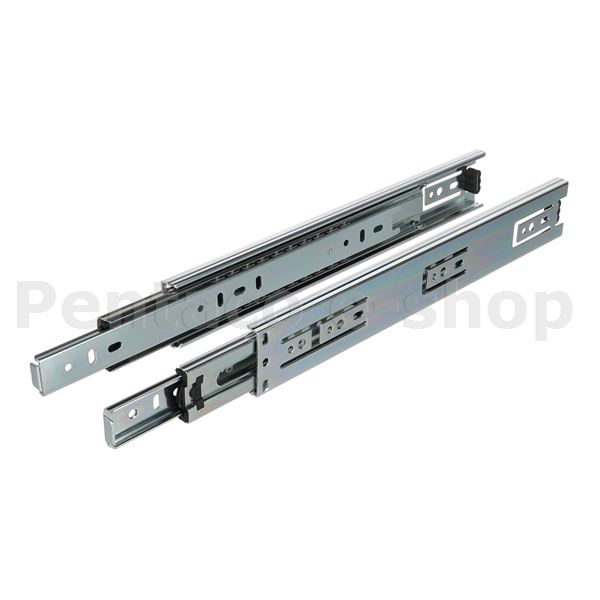 KHRA-Riex NB55 kuličkový celovýsuv F000799, 45 kg/24 kg, H45, 300 mm, nikl