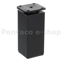 KHRA-Nožka nábyt.hranatá 40x40x100mm  černá   