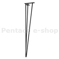 KHRA-Noha stolová černá drát 710mm  GS43 Riex F002847