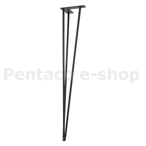 KHRA-Noha stolová černá drát 710mm  GS43 Riex F002847