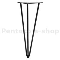 KHRA-Noha stolová černá drát 400 mm GS43 Riex F002846