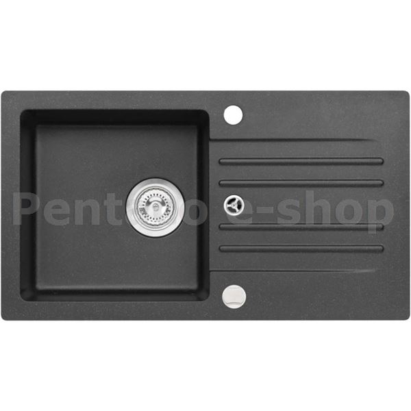 ZDAL-dřez CORTINA 140 -91 černá
